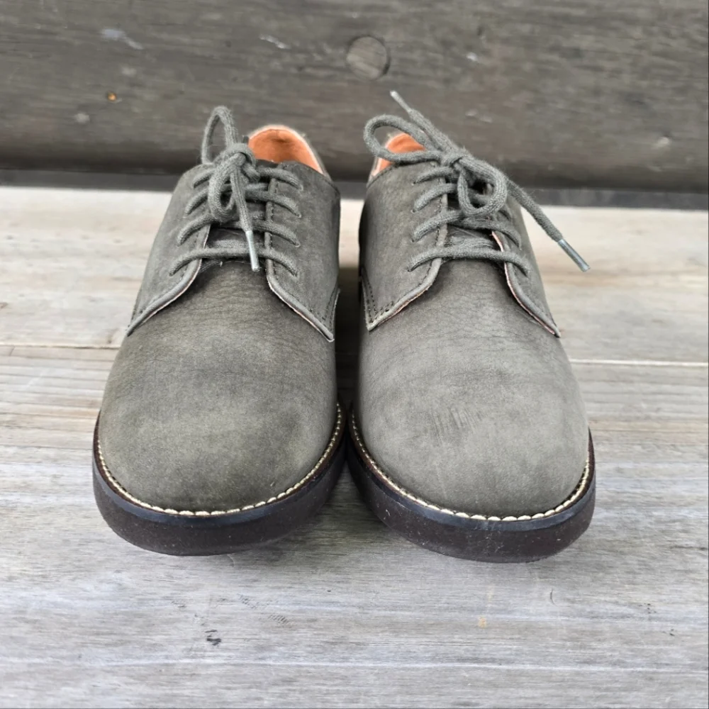 G.H. Bass & Co. 90's Classic Preppy Lace Up Oxford Flats 6.5M
